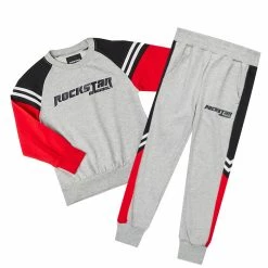 BOYS TRACK SETS New Arrivals BOYS BRYO TRACK SET-GREY