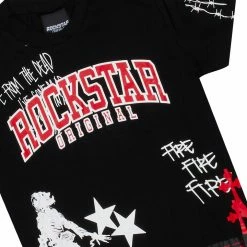 BOYS TRACK SETS New Arrivals BOYS DENNIS T-SHIRT TRACK SET-BLACK