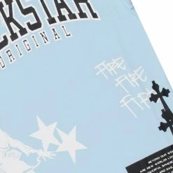 BOYS TRACK SETS BOYS DENNIS T-SHIRT TRACK SET-LIGHT BLUE