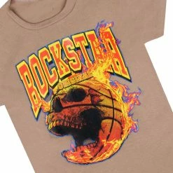 BOYS DENIM SETS BOYS GAIUS T-SHIRT/JEAN SET-BEIGE New Arrivals