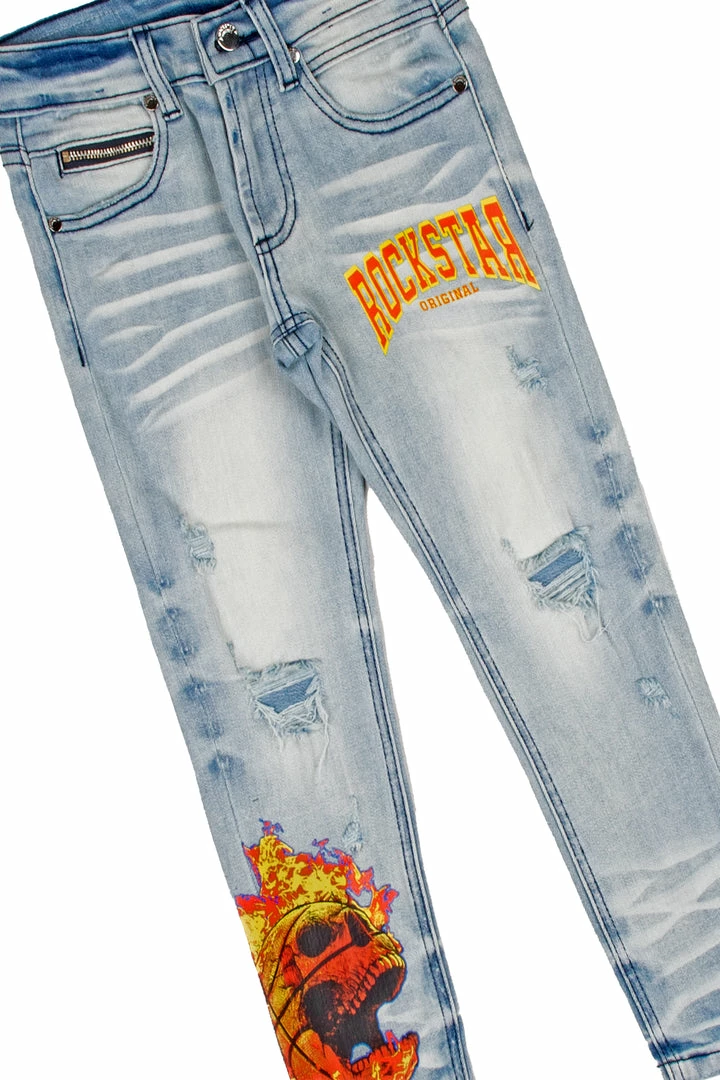 Cheapest ✨ BOYS DENIM SETS BOYS GAIUS T-SHIRT/JEAN SET-BEIGE New Arrivals ✨ 3 BOYS DENIM SETS BOYS GAIUS T-SHIRT/JEAN SET-BEIGE New Arrivals