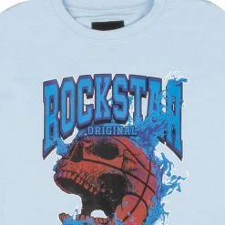 BOYS DENIM SETS BOYS GAIUS T-SHIRT/JEAN SET-LIGHT BLUE