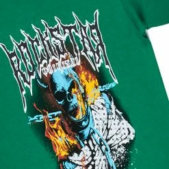 BOYS DENIM SETS BOYS ODDVAR DENIM SHORT SET-GREEN