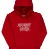 BOYS HOODIES & SWEATSHIRTS BOYS ROCKSTAR GRAPHIC HOODIE-RED New Arrivals