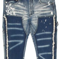 BOYS JEANS BOYS SANTAL FLARE JEAN-BLUE New Arrivals