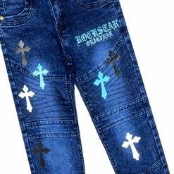 BOYS DENIM SETS New Arrivals BOYS STARK DENIM SET-NAVY