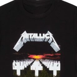 BOYS TEES BOYS MASTER OF PUPPETS T-SHIRT-BLACK