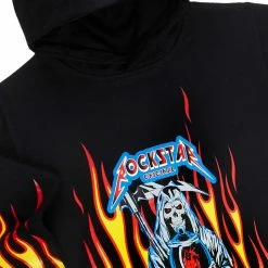 BOYS DENIM SETS BOYS MILLER HOODIE/JEAN SET-BLACK