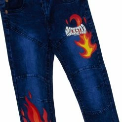 BOYS DENIM SETS New Arrivals BOYS PATRICK HOODIE/JEAN SET-ROYAL BLUE