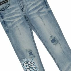 Best Sale 😀 BOYS DENIM SETS New Arrivals BOYS VOLTRANA T-SHIRT/JEAN SET-WHITE 😀 5 BOYS DENIM SETS New Arrivals BOYS VOLTRANA T-SHIRT/JEAN SET-WHITE