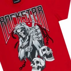 BOYS SHORT SETS New Arrivals BOYS WAGE SHORT SET-RED