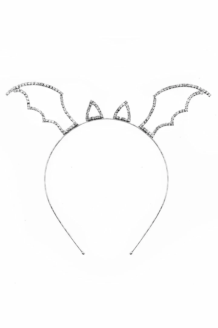 Best deal ๐ WOMENS ACCESSORIES BAT EARS HEADBAND-SILVER Best Seller ๐งจ 2 WOMENS ACCESSORIES BAT EARS HEADBAND-SILVER Best Seller
