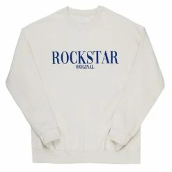 MENS HOODIES & SWEATSHIRTS Tops Baylor Beige Graphic Crewneck