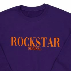 MENS HOODIES & SWEATSHIRTS Baylor Purple Graphic Crewneck