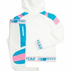WOMENS TRACK SETS BECCA HOODIE SET - WHITE
