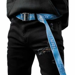MENS ACCESSORIES VOLT BLUE BELT