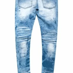 MENS JEANS BERNARD CRYSTAL JEAN-BLUE Denim