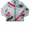 MENS DENIM JACKETS BLINK PAINTER JACKET- RED