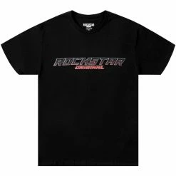 MENS TEES Tops BRUM PRINTED T-SHIRT-BLACK