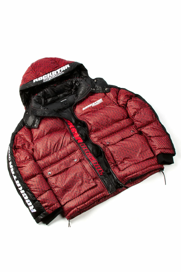 Buy 🎉 MENS OUTERWEAR Jackets & Outerwear BRYSON PUFFER JACKET- RED/BLK ❤️ 1 MENS OUTERWEAR Jackets & Outerwear BRYSON PUFFER JACKET- RED/BLK