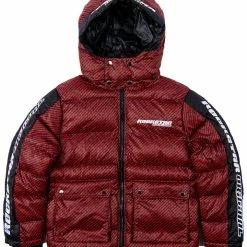 Buy 🎉 MENS OUTERWEAR Jackets & Outerwear BRYSON PUFFER JACKET- RED/BLK ❤️ 9 MENS OUTERWEAR Jackets & Outerwear BRYSON PUFFER JACKET- RED/BLK