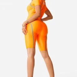 Coupon 🛒 WOMENS ROMPERS & JUMPSUITS HARPER ROMPER - ORANGE Best Seller ✨ 15 WOMENS ROMPERS & JUMPSUITS HARPER ROMPER - ORANGE Best Seller