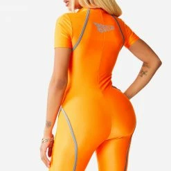 Coupon 🛒 WOMENS ROMPERS & JUMPSUITS HARPER ROMPER - ORANGE Best Seller ✨ 12 WOMENS ROMPERS & JUMPSUITS HARPER ROMPER - ORANGE Best Seller