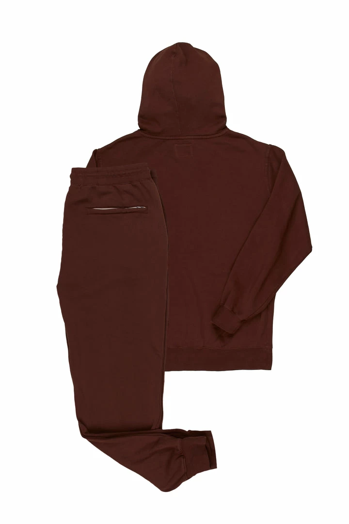 Buy ⌛ MENS TRACK SETS CASEY HOODIE FLEECE SET-BROWN 😍 8 MENS TRACK SETS CASEY HOODIE FLEECE SET-BROWN