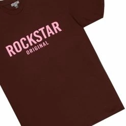 MENS SHORT SETS Track Sets CASEY T-SHIRT SHORT SET-BROWN