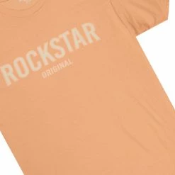 MENS SHORT SETS CASEY T-SHIRT SHORT SET-PEACH