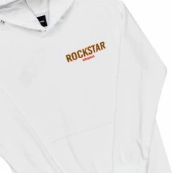 MENS SHORT SETS Track Sets CASEY HOODIE/SHORT FLEECE SET-WHITE