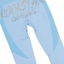WOMENS ACTIVEWEAR Best Seller CHANEL HIGH WAISTED ACTIVEWEAR SET-BABY BLUE