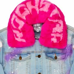 WOMENS JACKETS Best Seller CHARLIZE DENIM JACKET-LIGHT WASH