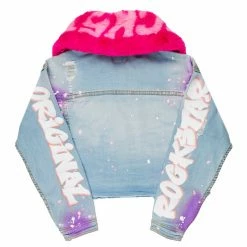 Outlet ✔️ WOMENS JACKETS Best Seller CHARLIZE DENIM JACKET-LIGHT WASH 🔔 5 WOMENS JACKETS Best Seller CHARLIZE DENIM JACKET-LIGHT WASH