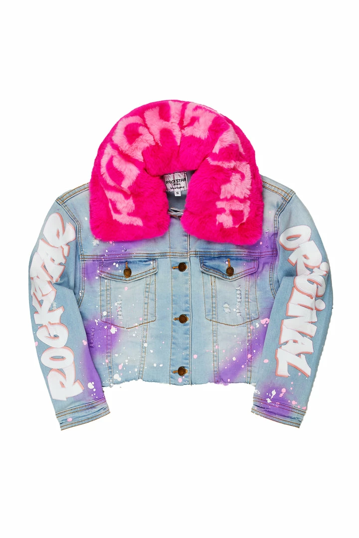 Outlet ✔️ WOMENS JACKETS Best Seller CHARLIZE DENIM JACKET-LIGHT WASH 🔔 1 WOMENS JACKETS Best Seller CHARLIZE DENIM JACKET-LIGHT WASH