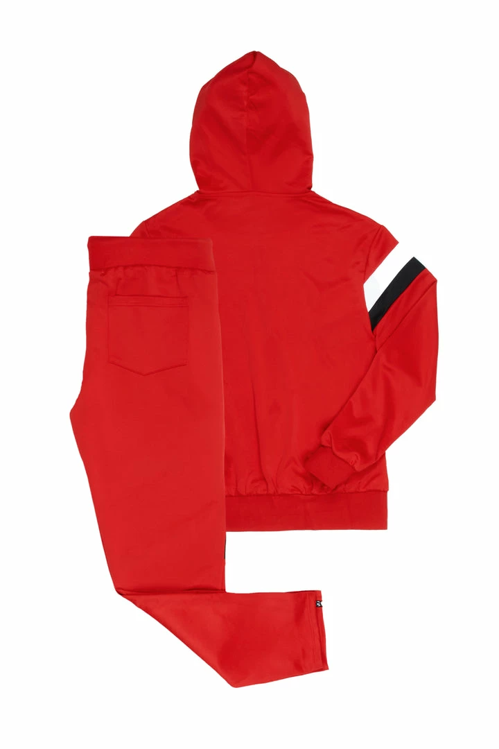 Best deal 😀 MENS TRACK SETS CHASE ZIPPER JACKET TRACK SET-RED 👍 4 MENS TRACK SETS CHASE ZIPPER JACKET TRACK SET-RED