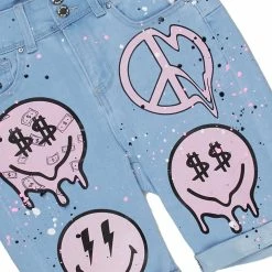 WOMENS SHORTS CHELSEA BERMUDA SHORT-LIGHT WASH Best Seller