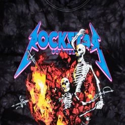 MENS TEES CHEVALIER GRAPHIC T-SHIRT-CHARCOAL