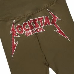 WOMENS ACTIVEWEAR CLAUDIA RIBBED ACTIVE SET-OLIVE