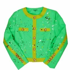 WOMENS JACKETS Best Seller COCO JACKET-NEON GREEN