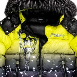 MENS OUTERWEAR CURRY 2.0 PUFFER JACKET- YELLOW Jackets & Outerwear
