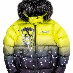 MENS OUTERWEAR CURRY 2.0 PUFFER JACKET- YELLOW Jackets & Outerwear