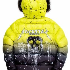 MENS OUTERWEAR CURRY 2.0 PUFFER JACKET- YELLOW Jackets & Outerwear