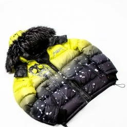 MENS OUTERWEAR CURRY 2.0 PUFFER JACKET- YELLOW Jackets & Outerwear