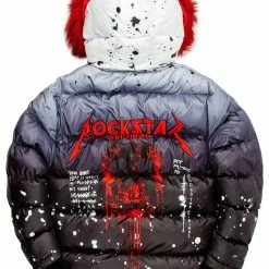 MENS OUTERWEAR CURRY 2.0 PUFFER JACKET- BLACK