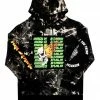 MENS HOODIES & SWEATSHIRTS CANNON HOODIE-BLACK