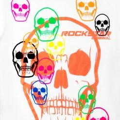 MENS SHORT SETS Cleo White Printed Short Set