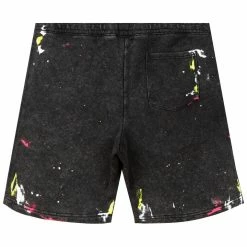 MENS SHORTS CORT PAINTER SHORT-BLACK