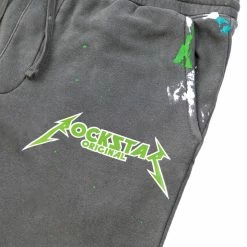 MENS SHORTS CORT PAINTER SHORT-CHARCOAL