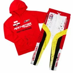 MENS TRACK SETS DARBY HOODIE TRACK SET-RED